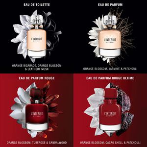 View 5 - L'INTERDIT ROUGE ULTIME - A voluptuous flower enhanced by a warm cacao shell absolute. GIVENCHY - 35 ML - P069380