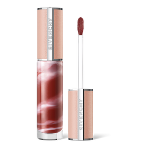 View 1 - ROSE PERFECTO LIQUID LIP BALM - Cuidado para un brillo natural con el primer bálsamo labial líquido amarmolado de Alta Costura, impregnado de color y cuidado GIVENCHY - Chilling Brown - P084395