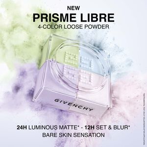 View 5 - PRISME LIBRE MINI 4-COLOR LOOSE POWDER - New & improved ultra-fine setting powder with 24-hour luminous matte finish and 12-hour set & blur, now in a mini format. GIVENCHY - MOUSSELINE ACIDULÉE - P000125