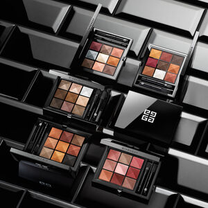 Vue 8 - LE 9 DE GIVENCHY - La palette multi-usage de neuf fards à paupières aux finis mats, satinés, pailletés et métallisés. GIVENCHY - LE 9.09 - P080055