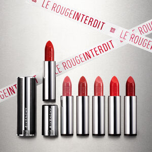 Vue 5 - LE ROUGE INTERDIT INTENSE SILK RECHARGE - Fini soyeux, couleur lumineuse GIVENCHY - Nude Boisé - P084786