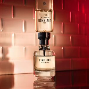 View 4 - L'INTERDIT REFILL - A white flower crossed by a dark woody accord in a new 150ml format to refill your 100ml bottle. GIVENCHY - 150 ML - P169321