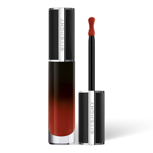 Vue 1 - LE ROUGE INTERDIT CREAM VELVET - Le nouveau rouge à lèvres liquide mat à la texture fouettée offrant 12 heures de couleur intense et de confort. GIVENCHY - Rouge Safran - P083789