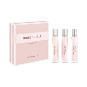 View 1 - IRRESISTIBLE DISCOVERY SET - Irresistible Eau de Parfum, Irresistible Rose Velvet and Irresistible Very Floral 12.5ml Travels Sprays GIVENCHY - 125 ML - P100235