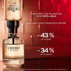 View 5 - L'INTERDIT - A white flower crossed by a deep woody accord in a refillable 100ml bottle. GIVENCHY - 100 ML - P069321