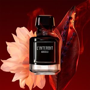 View 4 - L'INTERDIT ABSOLU - L'iconico fiore bianco abbinato all'Assoluta di Tabacco. GIVENCHY - 80 ML - P000220