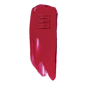 View 3 - LE ROUGE INTERDIT INTENSE SILK - The iconic semi-matte lipstick reinvented in a intense color formula for 12-hour wear & comfort, encapsulated in a refillable leather case. GIVENCHY - Grenat​ Initié​ - P084771