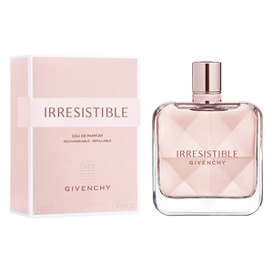 View 8 - IRRESISTIBLE REFILLABLE - An addictive fragrance of luscious rose dancing with radiant blond wood  in a refillable 100ml bottle. GIVENCHY - 100 ML - P000276