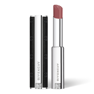 View 1 - LE ROUGE INTERDIT SATIN - The new satin finish lipstick with 24-hour hydration<sup>1</sup> and 6-hour radiant colour impact<sup>2</sup> in an adorned leather case. GIVENCHY - NUDE BLUSH - P000249