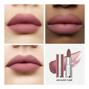 View 4 - LE ROUGE SHEER VELVET - Blurring matte finish with 12-hour wear and comfort.​ GIVENCHY - Nude Fumé - P083864