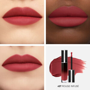 Ansicht 4 - LE ROUGE INTERDIT CREAM VELVET - Der neue weichzeichnende, matte Lippenstift mit einer cremigen Textur für 12 Stunden Farbintensität und Tragekomfort. GIVENCHY - Rouge Infusé - P083786