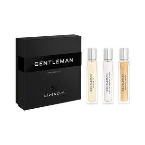 View 1 - GENTLEMAN DISCOVERY SET - Gentleman Society, Gentleman Givenchy Eau de Parfum Boisée, and Gentleman Givenchy Réserve Privée 12.5ml Travels Sprays GIVENCHY - 125 ML - P100236