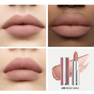 View 3 - LE ROUGE SHEER VELVET - Blurring matte finish with 12-hour wear and comfort.​ GIVENCHY - Beige Sable - P084373