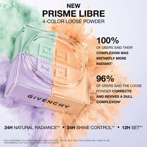 View 5 - PRISME LIBRE 4-COLOR LOOSE POWDER - New ultra-fine illuminating setting powder with 24-hour luminous finish, 12-hour set and all-day shine control GIVENCHY - MOUSSELINE ACIDULÉE - P090319