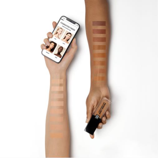 Arms to find your foundation shades