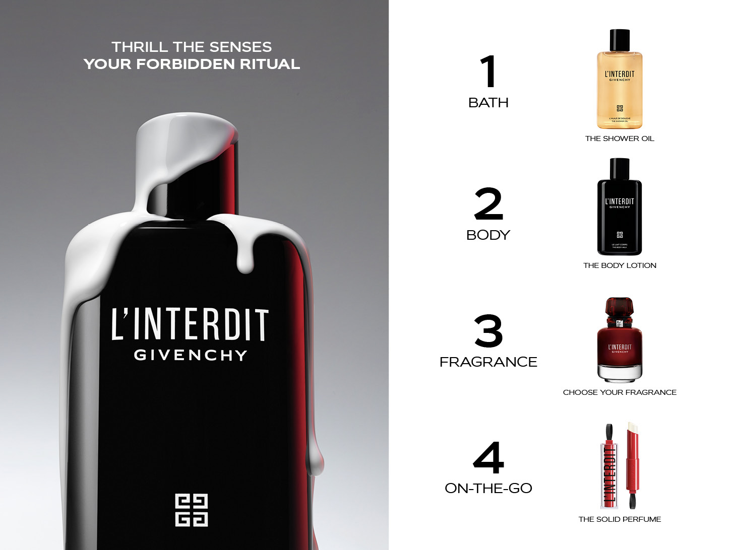 L'Interdit Givenchy Eau de Parfum Rouge for Woman |Givenchy Beauty